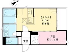 ルミエール本町の間取り画像