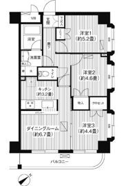 SKガーデン西葛西の間取り画像