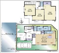 三鷹上連雀2丁目戸建ての間取り画像