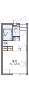 レオパレストーイの間取り画像