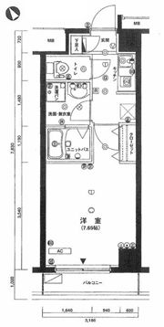 エスコート横浜関内の間取り画像