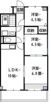 ロマンチェス昭和町の間取り画像
