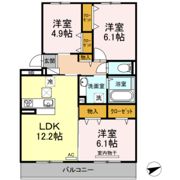 ジュアン寺家の間取り画像