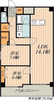 ロイヤルカーサ千種の間取り画像