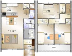 MAISON AZUR（メゾンアジュール） Bの間取り画像