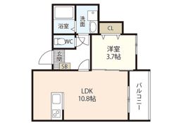 SPRING AOSAKIの間取り画像