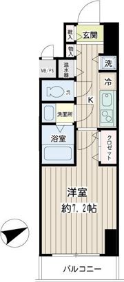 アイボリーコートの間取り画像