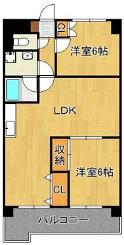 第4晴和ビルの間取り画像