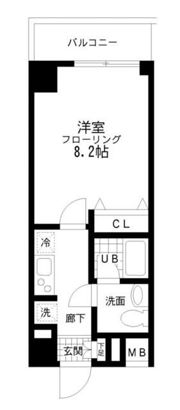 レジディア桜上水の間取り画像