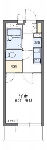 レオパレスエクセルアークの間取り画像
