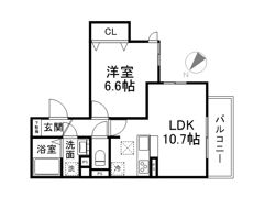 Pista神戸板宿の間取り画像