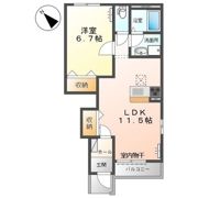 コンフォルトKの間取り画像