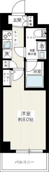 MAXIV上板橋AZの間取り画像