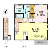 リヴェールの間取り画像