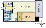 フォレシティ博多Ⅱの間取り画像