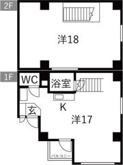 ハウス108今池公園の間取り画像