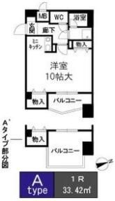 新大阪セレニテの間取り画像