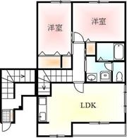 ペガサス弐番館の間取り画像