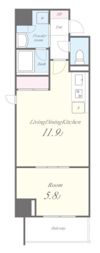 Residence Tresor Dieuの間取り画像