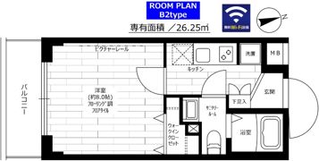 グランドコンシェルジュ宮崎台の間取り画像