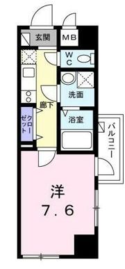 プレジールシナガワの間取り画像