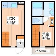 仮)緑ヶ丘2丁目アパートの間取り画像