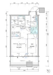 パークタワー勝どき サウス棟の間取り画像
