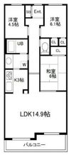ハイラーク戸田公園の間取り画像