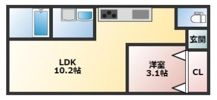 GRANDTIC ジュリア川津の間取り画像