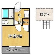 ドエル・ミツバ緑ヶ丘A棟の間取り画像