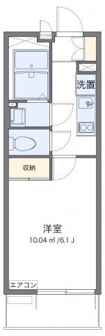 レオパレスエクセランの間取り画像