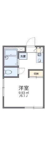 レオパレスY・K武蔵台の間取り画像