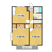 ニュープランドールI棟の間取り画像