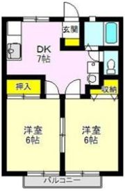 タウンハイツⅡの間取り画像