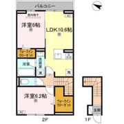 クレシア戸坂の間取り画像
