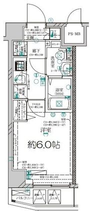 ディアレイシャス横浜サウスパレスの間取り画像