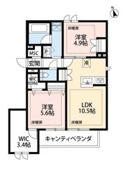 （仮称）錦2丁目メゾンの間取り画像