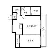 青葉と春色のフェリーチェの間取り画像