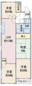 エクセル竹越の間取り画像