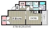 バーデンハイムマサキ（E－078）の間取り画像