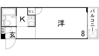 プチドール北野の間取り画像