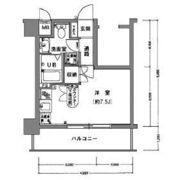 スカイコート新高円寺の間取り画像