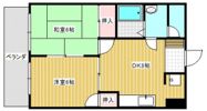 コーポラス福乃湯の間取り画像