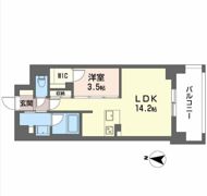 セントリヴィエ大阪梅田の間取り画像