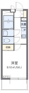 レオパレス川崎港町の間取り画像