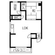 メートービルの間取り画像