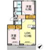 HOPE LODGE Kの間取り画像