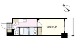 セントポーリア平野町の間取り画像