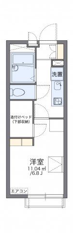 レオパレスNANPEIの間取り画像