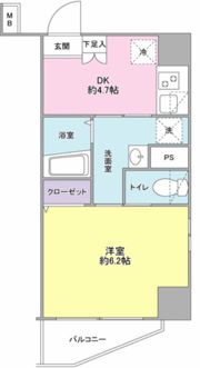 W723の間取り画像